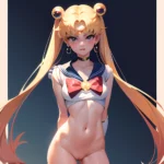 Sailor Moon Sexy Naked 1girl Absurdres Blush 1 1 Highres Detail Masterpiece Best Quality Hyper Detailed 8k Best Quality 1, 1398789751