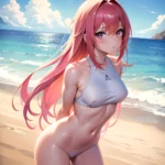 Sexy Girl At The Beach 1girl Naked Sexy Anime Absurdres Blush 1 1 Highres Detail Masterpiece Best Quality Hyper Detailed, 225686183