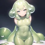 Slime Substance 1 4 Sexy Naked Messy Slime Slime 1 4 Different Colour Slime Absurdres Blush 1 1 Highres Detail, 1441627894