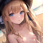 Beach Mature Women Naked Hat Small Boobs 1 0 Flat Chest 1 0 Standing Wide Angle 1 4 Absurdres Blush, 1282217213