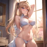 Half Naked Sexy Naughty Horny 1girl Solo Absurdres Blush 1 1 Highres Detail Masterpiece Best Quality Hyper Detailed 8k Best, 3925191244