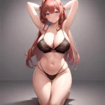 Happy Face Sexy Naughty Lingerie Big Ass Thick Thighs Absurdres Blush 1 1 Highres Detail Masterpiece Best Quality Hyper Detailed, 1883401625