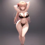 Happy Face Sexy Naughty Lingerie Big Ass Thick Thighs Absurdres Blush 1 1 Highres Detail Masterpiece Best Quality Hyper Detailed, 2611255241