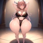 Happy Face Sexy Naughty Lingerie Big Ass Thick Thighs Absurdres Blush 1 1 Highres Detail Masterpiece Best Quality Hyper Detailed, 3235747880