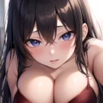 Naughty Nsfw Lingerie Pantyhose 1girl Solo Big Boobs Big Breasts Cum Cum On Boobs Jizz Anime Sexy Absurdres Blush 1, 50902865
