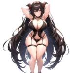 Sexy Naughty Lingerie Big Ass Thick Thighs Absurdres Blush 1 1 Highres Detail Masterpiece Best Quality Hyper Detailed 8k Best, 2571028941