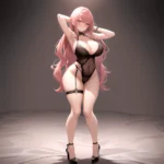 Sexy Naughty Lingerie Big Ass Thick Thighs Absurdres Blush 1 1 Highres Detail Masterpiece Best Quality Hyper Detailed 8k Best, 337509197