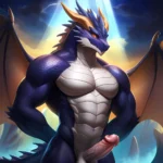 Furry Perfect Anatomy Anatomically Correct Bright Eyes Male Solo Focus Celestial Being Dragon Scales Crystal 0 6 Mineral Fauna 0, 221453076