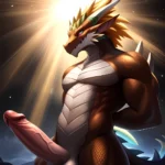 Furry Perfect Anatomy Anatomically Correct Bright Eyes Male Solo Focus Celestial Being Dragon Scales Crystal 0 6 Mineral Fauna 0, 510138199
