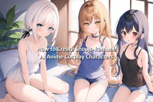 How To Create Shoujo Ramune AI Anime Cosplay Characters
