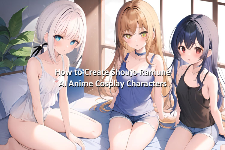 How to Create Shoujo Ramune AI Anime Cosplay Characters