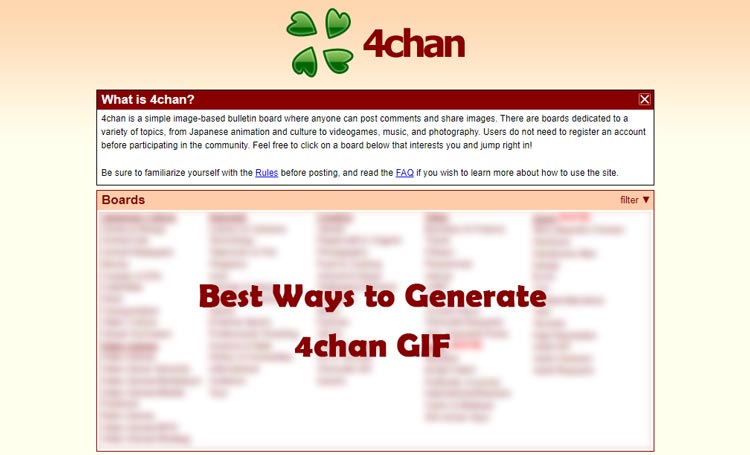 Best Ways To Generate 4chan GIF