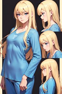 anime,muscular,small tits,60s age,orgasm face,blonde,straight hair style,light skin,skin detail (beta),bar,side view,t-pose,pajamas