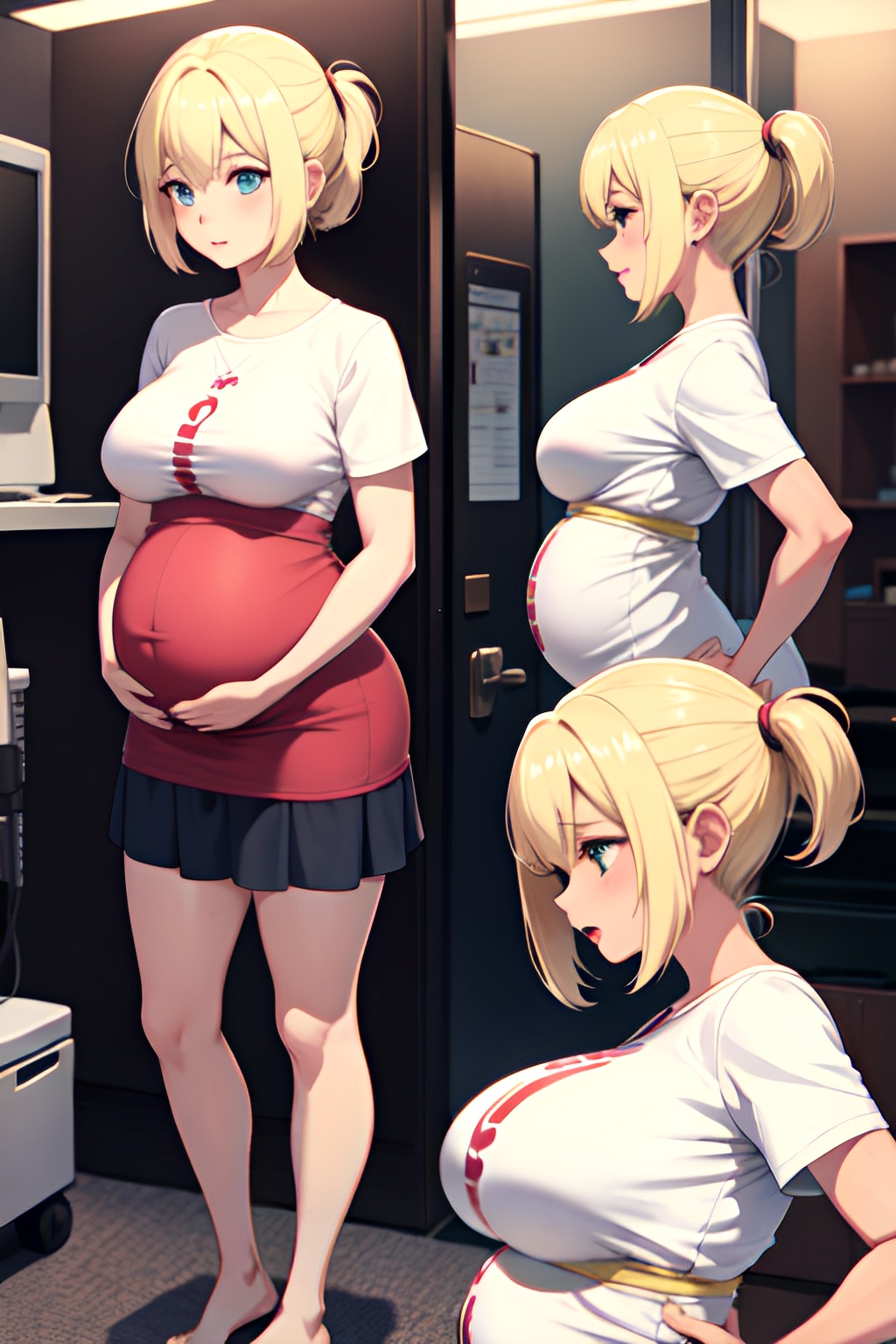 Anime Pregnant Small Tits 70s Age Orgasm Face Blonde Pixie Hair