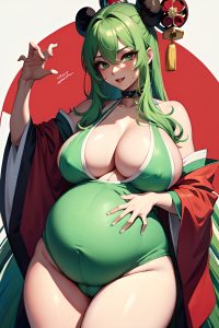 anime,pregnant,huge boobs,70s age,ahegao face,green hair,messy hair style,dark skin,watercolor,hospital,front view,spreading legs,geisha