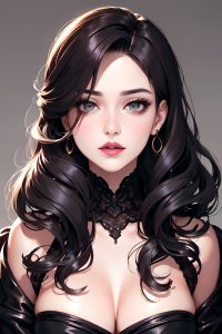 anime,skinny,huge boobs,20s age,shocked face,white hair,straight hair style,dark skin,dark fantasy,restaurant,front view,plank,partially nude