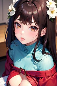 anime,busty,small tits,18 age,pouting lips face,brunette,bangs hair style,light skin,warm anime,wedding,close-up view,gaming,goth